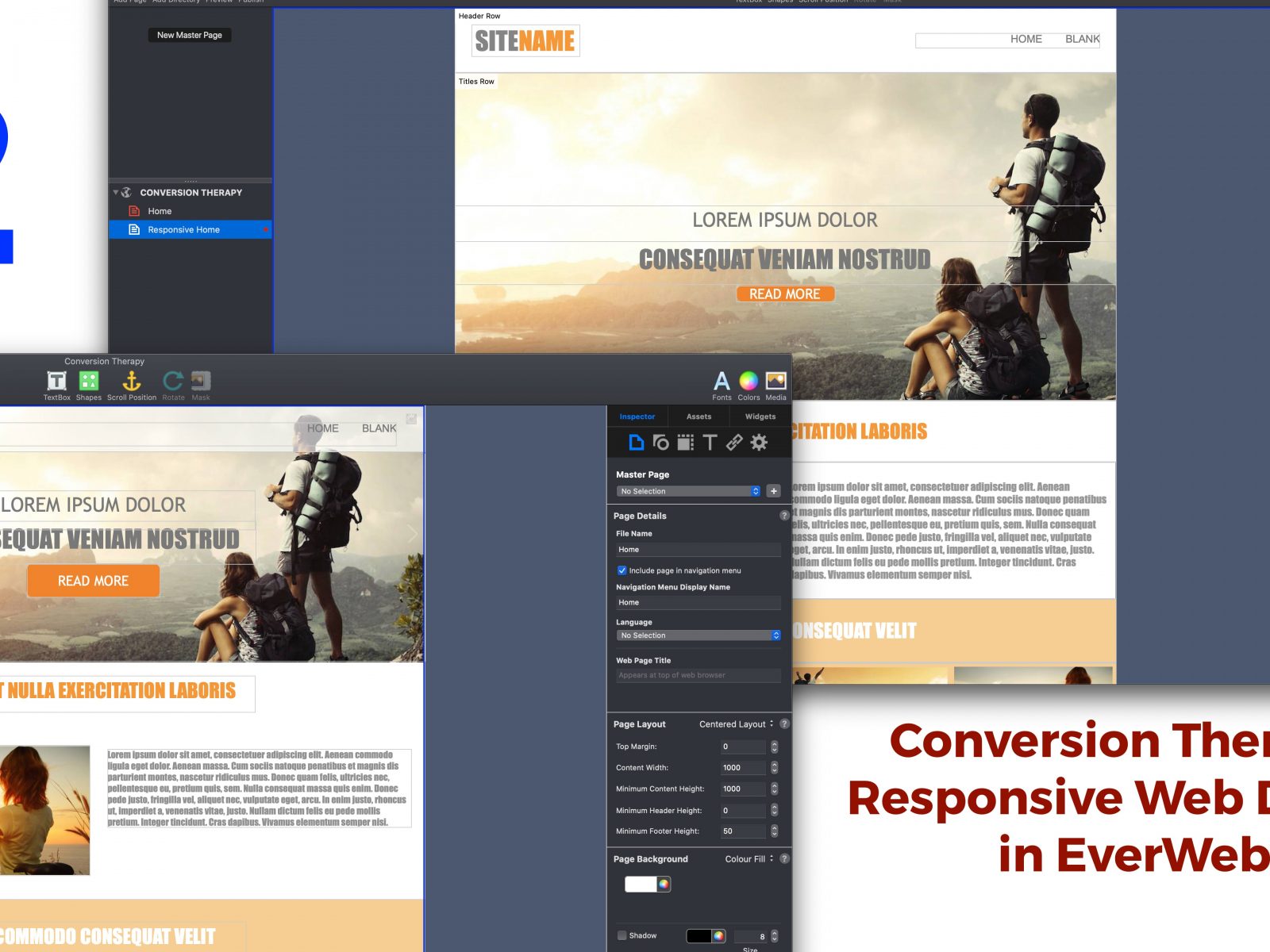 everweb responsive design