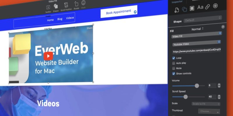 EverWeb's Video Fill Feature Explained